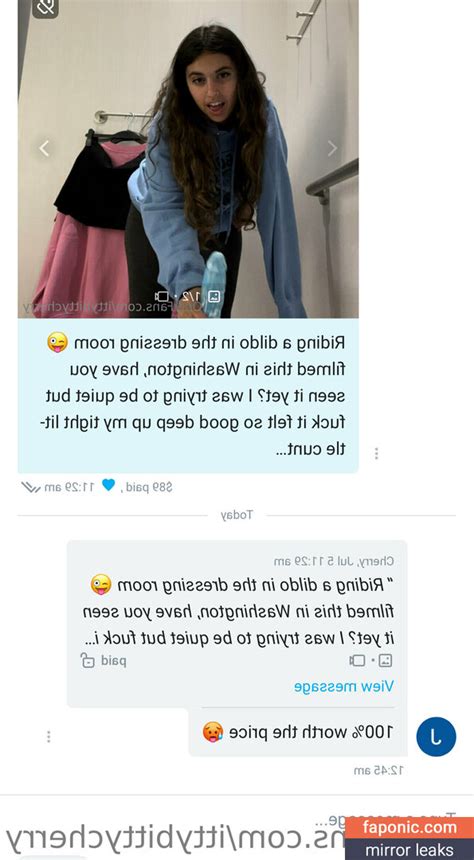 ittybittycherry OnlyFans Leaks 2025