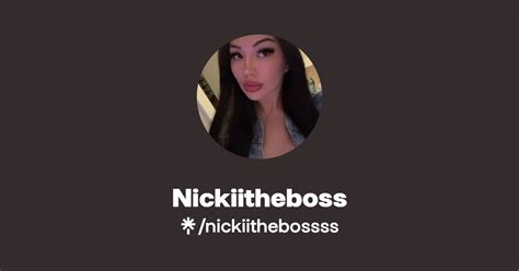 nickiitheboss Fansly Leaks 2025