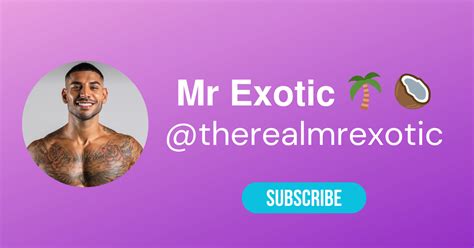 therealmrexotic OnlyFans Leaks 2025