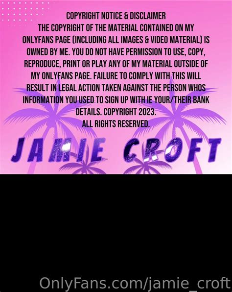jam1ecroft OnlyFans Leaks 2025