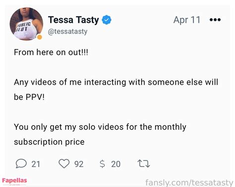 tessatasty OnlyFans Leaks 2025