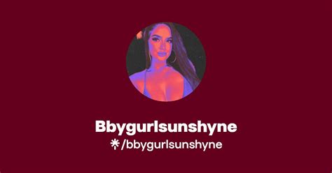 bbygurlsunshynee OnlyFans Leaks 2025