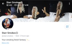 starr.smokes OnlyFans Leaks 2025